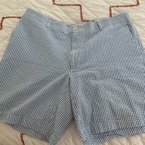 Southern Tide Skipjack gingham shorts